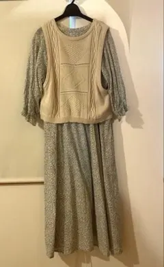 サマンサモスモス　ワンピース　花柄　SM2 Samansa Mos2