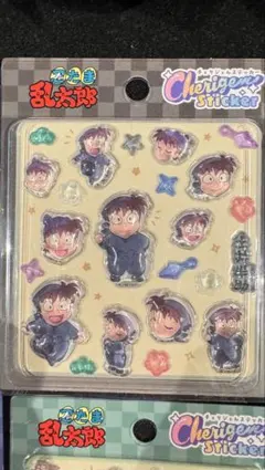 忍たま乱太郎 チェリジェムステッカー 4点セット