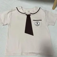 ミッキー&ミニー セーラー襟 Tシャツ 130