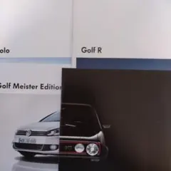 在庫一掃Volkswagen Golf R＆ GTIリーフレット ＆ポロ他4冊のサムネイル