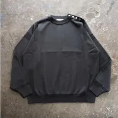 YASHIKI 【22AW】 Satoyuki Knit (OFF BLACK)のサムネイル