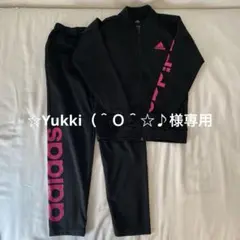 adidas ジャージセット サイズ140 黒