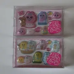 ミニちゅるシール おぱんちゅうさぎ んぽちゃむ 4点セット