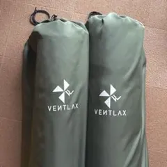 【美品】エアマットVENTLAX オリーブグリーン×2個セットのサムネイル