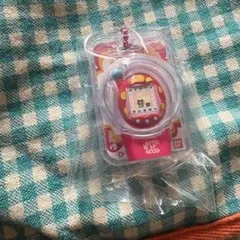 たまごっちおかしなたまごボーロっち3パッケージチャームつき⑦エンたまビーズれっど