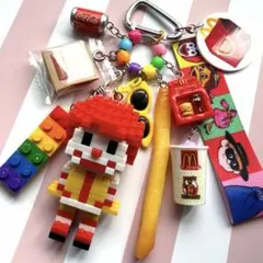 平成レトロ】 meiji アポロちゃん ミニチュアキーチェーン