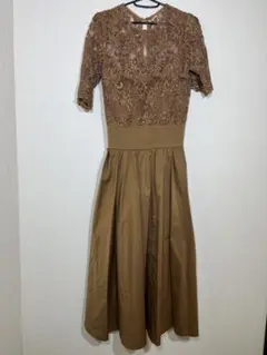 Lagunamoon ラグナムーン　ブラウン　ドレス