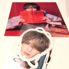 山田涼介 ファミクラ 限定 Deep RED盤 フレークシールとメッセージカード