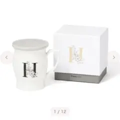 【新品未開封】Francfrancマグフラワー　マグカップ/ホワイト