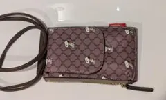 スヌーピー柄 ミニショルダーバッグ　しまむら