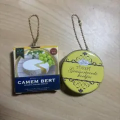 ミニチュア ガチャガチャ キーホルダー カプセルトイ お菓子 チーズ