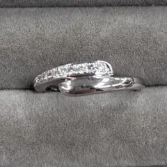 中古】ダイヤモンドリング プラチナリング 0.11ct 指輪 8号 - メルカリ