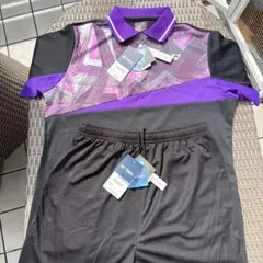 美品 YONEX セット L ゲームシャツ ハーフパンツ 数量限定 代表 ブルー