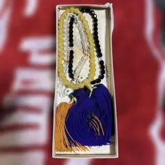 中古　数珠　念珠　4本セット　オニキス