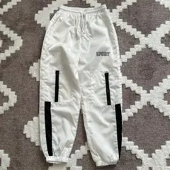 超美品！！140ホワイト SPORTロゴ入り ロングパンツ