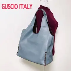 ブルー トートバッグ