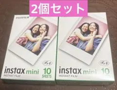 富士フイルム　FUJIFILM instax mini チェキフィルム 20枚