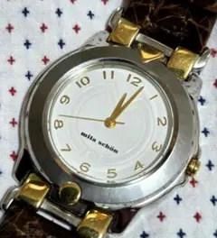 D6687 ミラ・ショーン　メンズドレスウォッチ　新品電池のサムネイル
