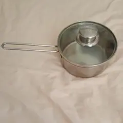 Fissler 片手鍋 14センチ　ステンレス ガラス蓋付のサムネイル