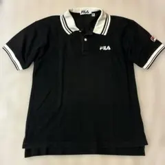 ポロシャツ　FILA サイズM ブラックのサムネイル