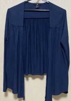 H&M ネイビー カーディガン EUR S