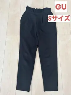 ブラック ワイドパンツ