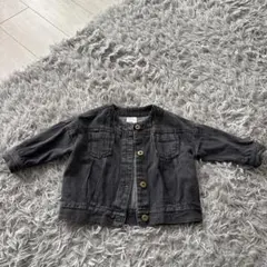 CECIL McBEE ダークグレー デニムジャケット