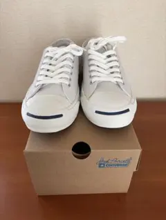 ジャックパーセル レザー27.5cm コンバース新品converse 廃盤のサムネイル