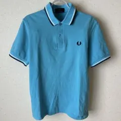 Fred Perry フレッドペリー ポロシャツ M12 ライトブルー 38