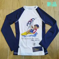 新品未使用　ポロラルフローレン　ポロベア　ラッシュガード　140 キッズ　水着