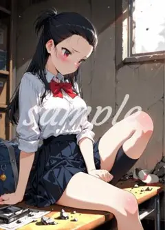 t-11[4K 高画質] かわいい イラスト アニメ A4ポスター コスプレ