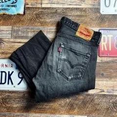 Levi’s 501 ブラックデニム W34 メキシコ製 ストレート L相当