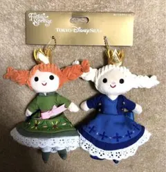 東京ディズニーシー ファンタジースプリングス ぬいぐるみチャーム　アナ雪