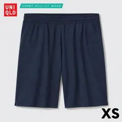 UNIQLO ウルトラストレッチアクティブショートパンツ ネイビー XS