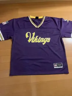NFL・MINNESOTA・VikingsメッシュTシャツ・M サイズ