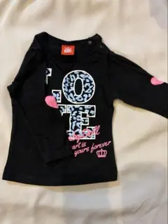 ベビードールのロングTシャツ 80cmのサムネイル