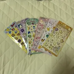 ポケモンシールセット 立体シール付き6枚セット
