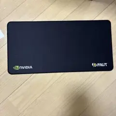 NVIDIA PALIT マウスパッド 黒　RTX グラフィックボード　グラボ