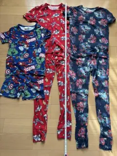 マーベル　パジャマ　3点セット　130