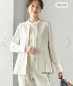 <セレモニー対応可>shipsダブル クロス ジレ(セットアップ対応)今月末まで