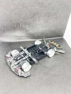 ミニ四駆 アルミホイールcncフライス 12フィンデザイン 軽量加工1.1g