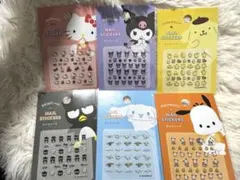 サンリオ　キャラクターシール6枚セット