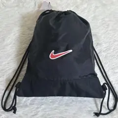 90s 00s old NIKE tec archive ナップサック　ブラック