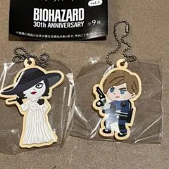 バイオハザード30周年　トレーディングラバーキーホルダーレオン　ドミトレスク