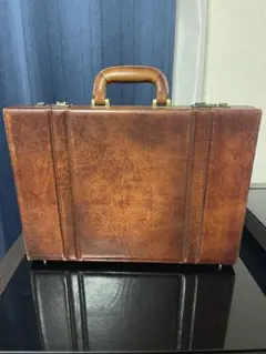 日本製】木製アタッシュケース SHOGUN（将軍）玉杢調 鍵なし - メルカリ