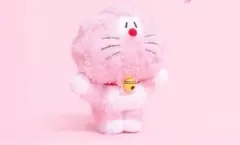 100%ドラえもん&フレンズ展 ぬいぐるみ キーチェーン 桜 100ドラ
