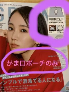 miffyポーチ SPRiNG 12月号 付録