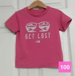 THE NORTH FACE ピンク Tシャツ 100