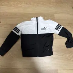 PUMA ジャージセット 120cm 白/黒