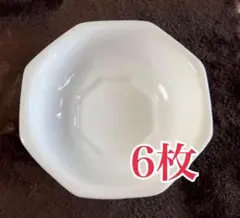 ヤマザキ春のパン祭り　八角形ボウル6枚セット　約17.5cm